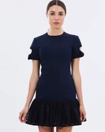 By Johnny The Belinda Tie Sleeve Tee Mini Dress at The Iconic